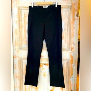 Stylish black cigarette pants that make you look & feel good + keep their shape.
